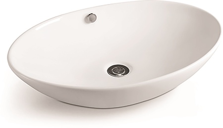 Раковина накладная (63х41) SantiLine SL-1019