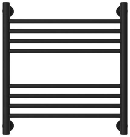 Полотенцесушитель Водяной Прямая Сунержа Богема + (50х50) Матовый Черный 31-0220-5050