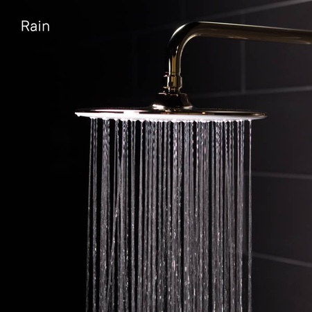 Душевая система IDDIS Cloud CLOWG00i06, золото/белый