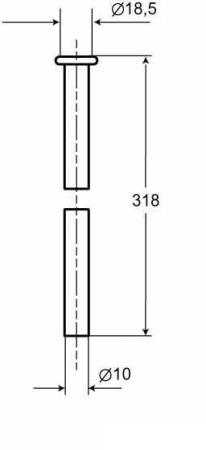 Медная трубка GROHE 12803000