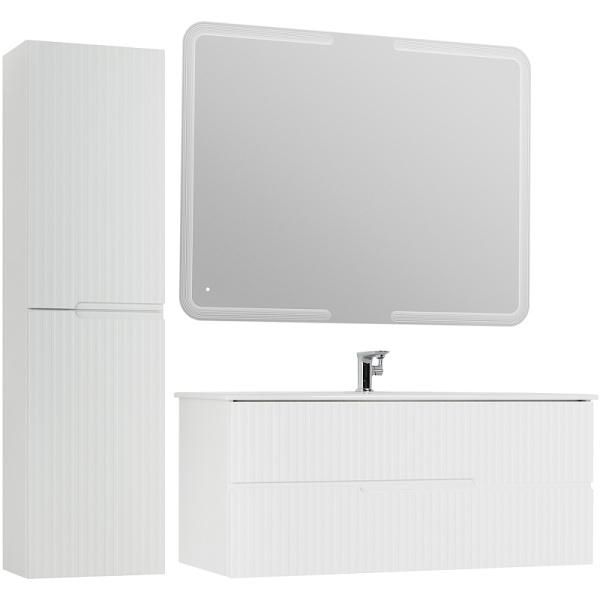 Пенал подвесной Cezares  DUET-1500-2A-SC-BL