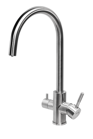 Смеситель для кухни с подключением фильтра  ПСМ-Профсан  STEEL PSM-300-11