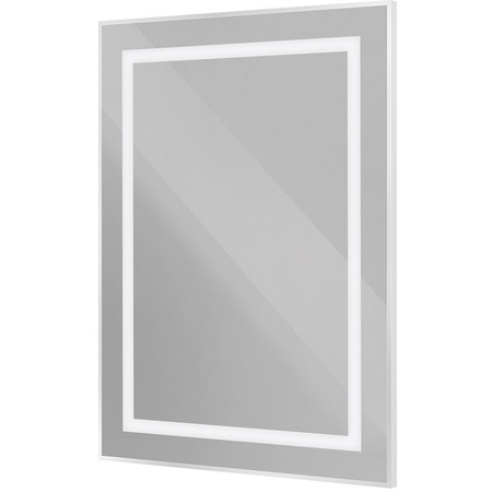Зеркало (50х80) BelBagno Kraft SPC-KRAFT-500-800-SENS-AL с подсветкой