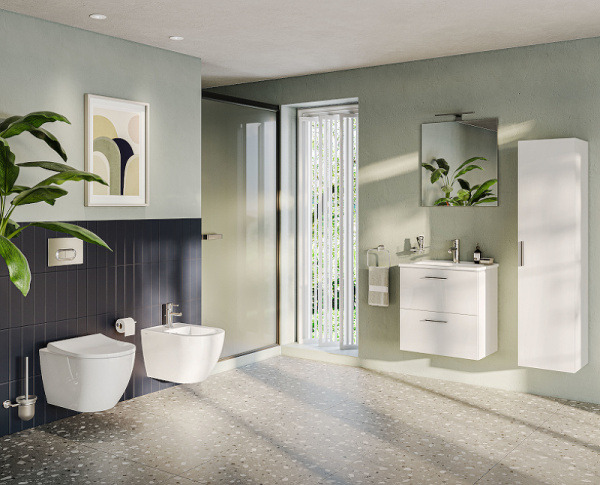 Подвесной унитаз безободковый Vitra Mia Round SmoothFlush 7510B003-0075 без сиденья