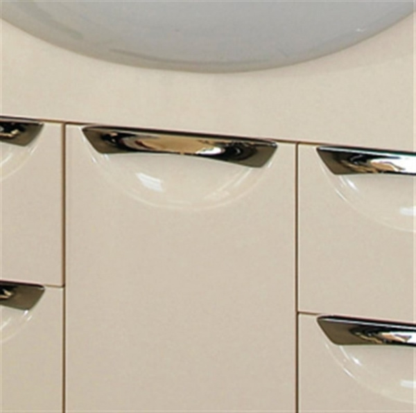 Тумба Misty Жасмин 105  6 ящ + раковина (беж.)