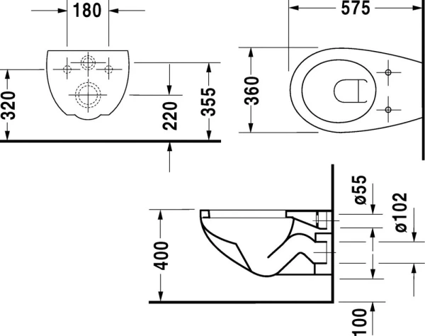Крышка-сиденье Duravit Duraplus 0064190096