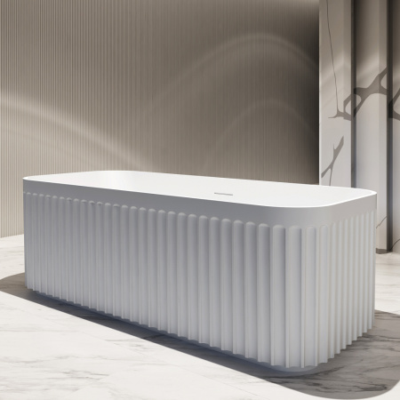 Акриловая ванна (170х75) ABBER AB9411-1.7 без гидромассажа, белый