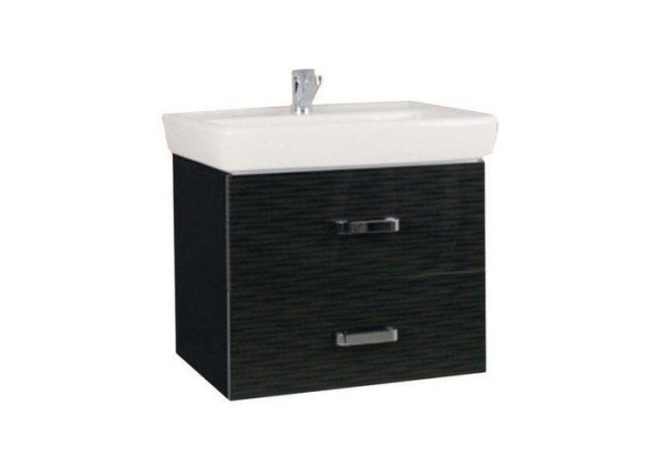 Тумба Акватон Америна 80 рифт черный 1A137701AMD20