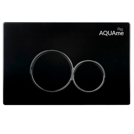 Инсталляция с унитазом AQUAme AQM40002MB черный матовый