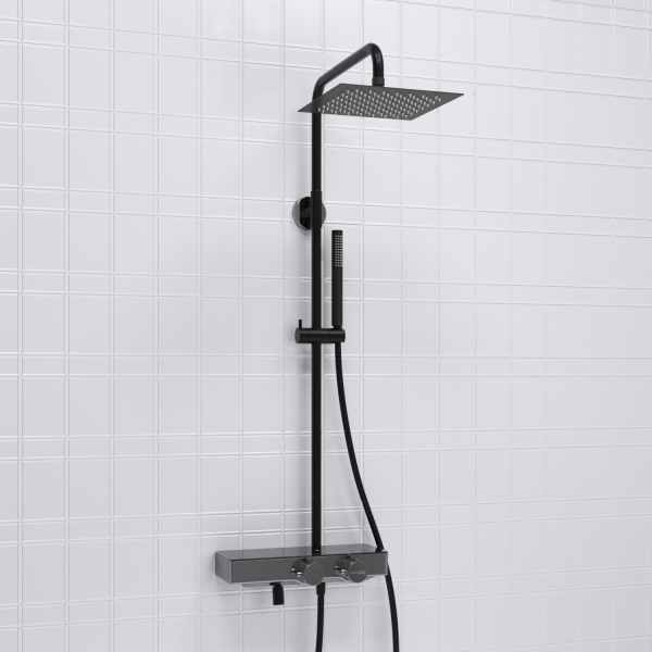 Душевая система WasserKRAFT A114.255.217.CB Thermo