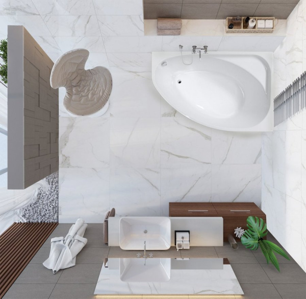 Акриловая ванна Vagnerplast Hapi (170x110) VPBA170HAP3PX-04 правая Акриловая ванна Vagnerplast Hapi (170x110) VPBA170HAP3PX-04 правая