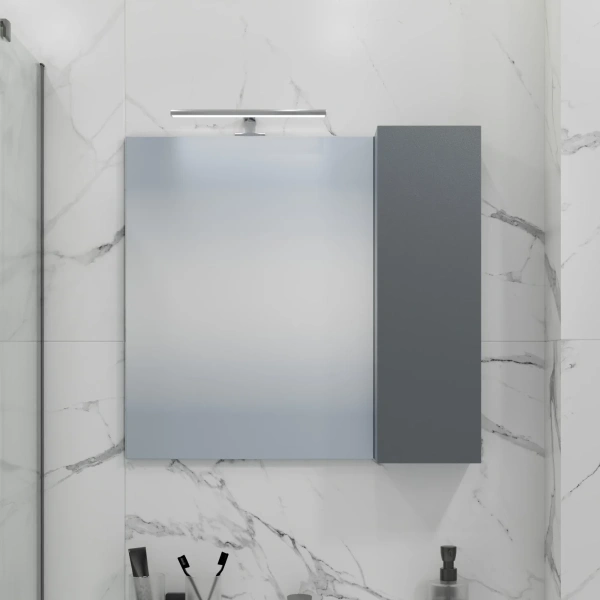 Зеркальный шкаф Санта Антарес 700522 с подсветкой