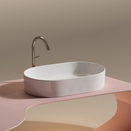 Раковина накладная (60,8х38,5) Ceramica Nova ELEMENT CN6048