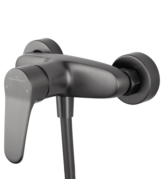 Смеситель для душа WONZON & WOGHAND ALFA, темный графит WW-AE3102-BGG
