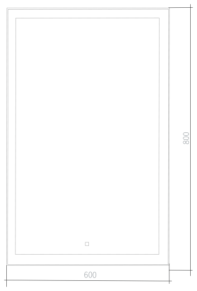 Зеркало (60х80) Silver Mirrors  Сантана ФР-00002163