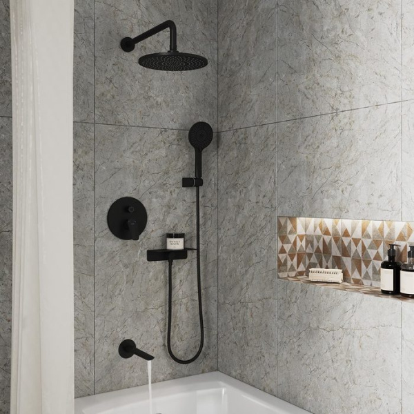 Душевая комплект Milardo Rora RORBL03M68 Душевая комплект Milardo Rora RORBL03M68