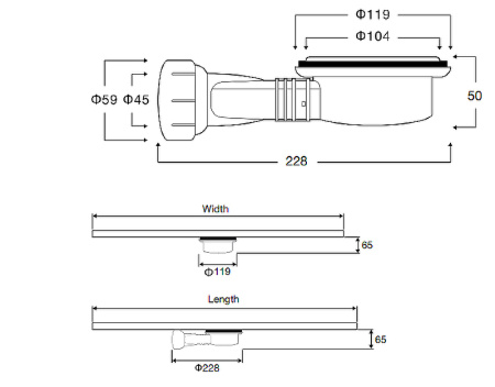 Душевой поддон из искусственного камня  (110х80) Vincea VST-4SR8011A, черный