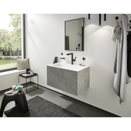 Диспенсер для жидкого мыла Hansgrohe AddStoris 41745670, матовый черный