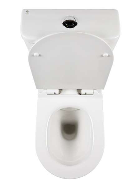 Унитаз-компакт Agger AT01000 безободковый, сиденье с микролифтом