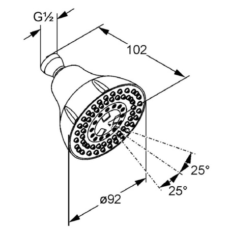 Верхний душ Kludi A-QA 6239105-00