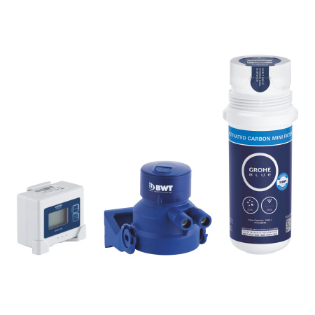 Комплект фильтра Activated Carbon с головкой и таймером GROHE Blue 41136000