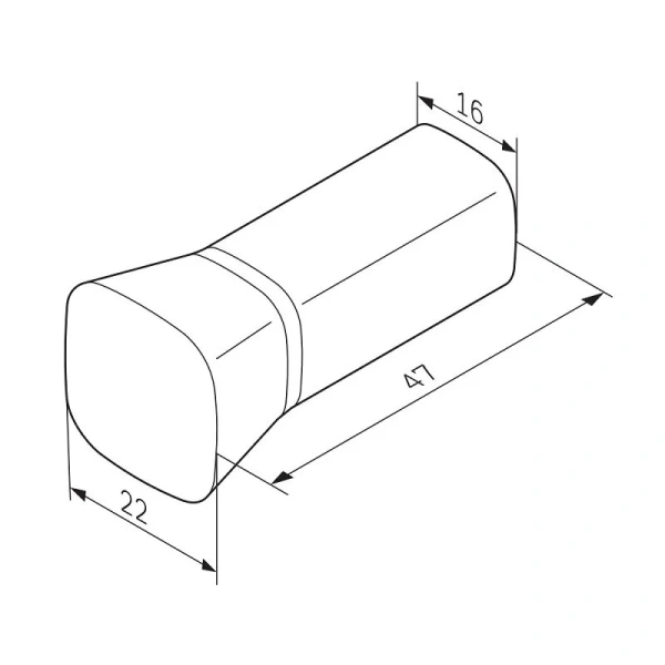 Крючок для халата Am.Pm Func A8F36122 черный матовый