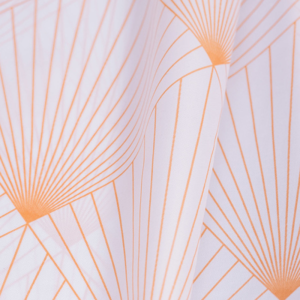 Штора для ванной комнаты IDDIS Basic B46P218i11, оранжевый