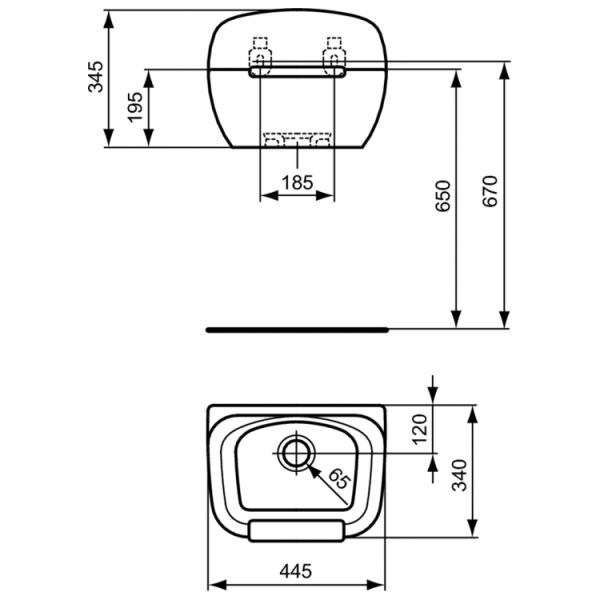 Решетка для мойки Ideal Standard Douro R6378AA