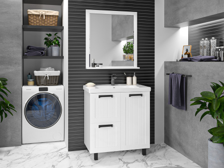 Тумба с раковиной Misty Спарта 80 УТ000013759