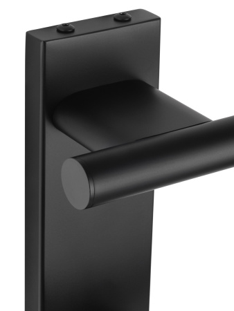 Полотенцесушитель электрический WONZON & WOGHAND NÜRNBERG, черный матовый WW-AL344-MB