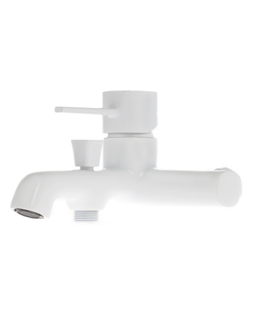 Душевая система смеситель с изливом Orange Karl M05-934w белый