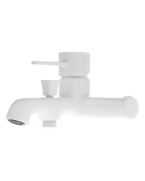 Душевая система смеситель с изливом Orange Karl M05-933w белый