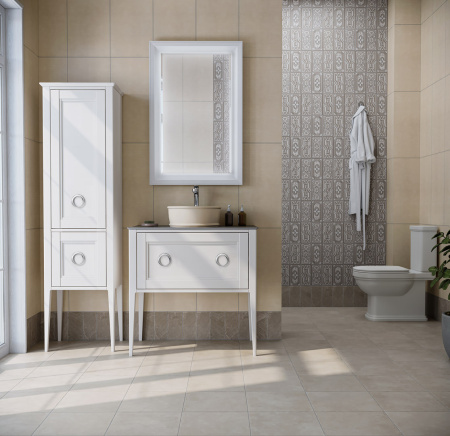 Зеркало (65х100) Kerama Marazzi Plaza Classic PL.C.mi.65\WHT