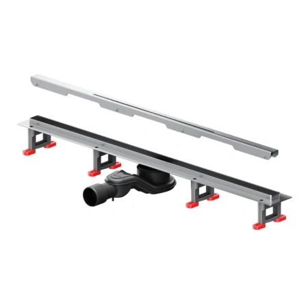 Душевой лоток с щелевой вставкой 80 см Am.Pm MasterFlow W01SC-S11-080-05SB хром матовый