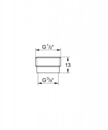 Адаптер GROHE 12945000