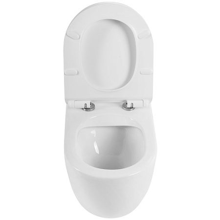 Унитаз приставной безободковый BelBagno Sfera-r BB2141CBR/SC