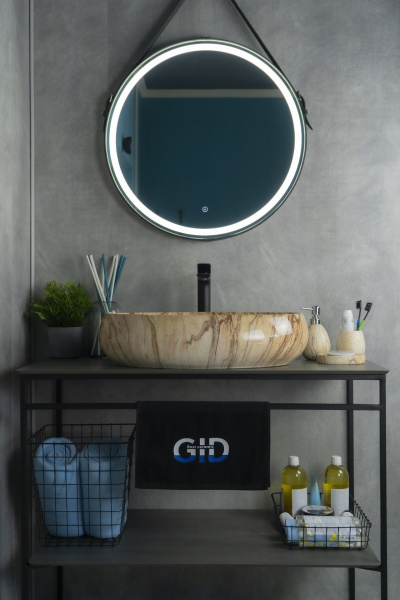 Раковина накладная (60х41) Gid Mnc161