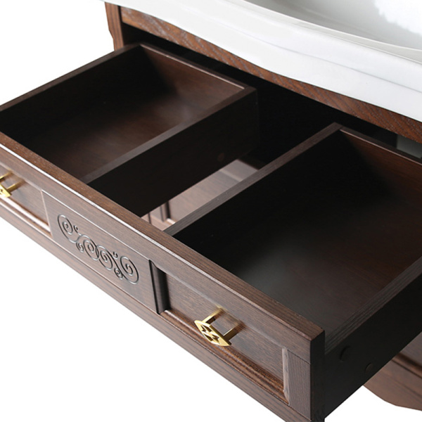 Тумба под раковину ASB-Woodline   Модерн 85 11247 (коричневый)