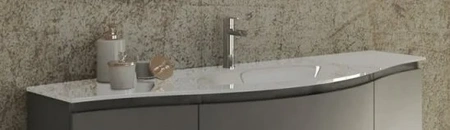 Раковина из искусственного мрамора Cezares 50155 Bianco