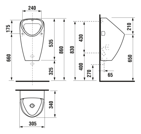 Писсуар Jika Golem 4306.0.000.000.1