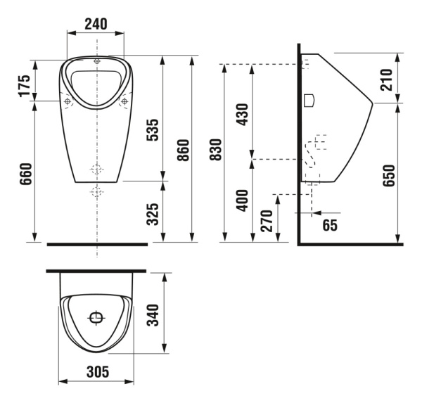 Писсуар Jika Golem 4306.0.000.000.1