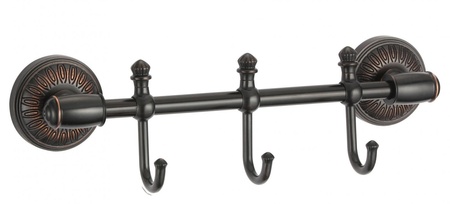 Планка с крючками Savol 3 крючка S-006673H