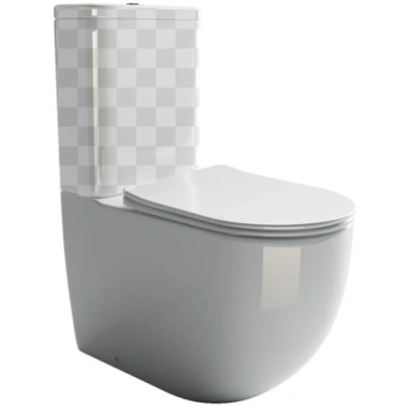 Чаша с сиденьем Ceramica Nova Mia Rimless CN1801-B без бачка