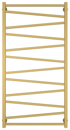 Полотенцесушитель Водяной Сунержа Сирокко (120х60) Матовое Золото 032-0253-1260