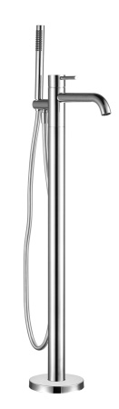 Смеситель для ванны AQUAme Siena AQM6218MB черный матовый