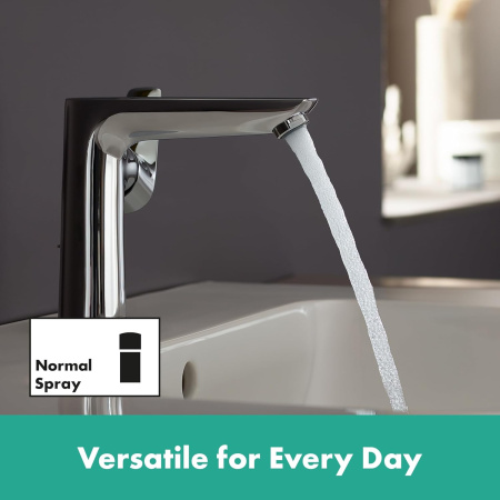 Смеситель для раковины с донным клапаном Hansgrohe Talis E 71754000 хром