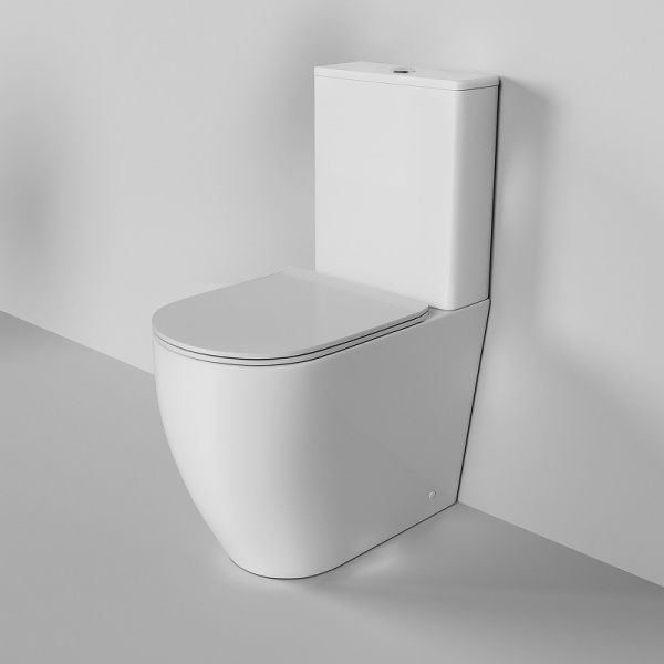 Унитаз напольный безободковый Grossman Style GR-4473S с сиденьем микролифт