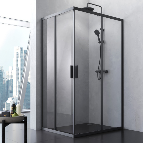 Душевой уголок (120х90) Am.Pm Gem S Twin Slide W93G-404-120290-BT