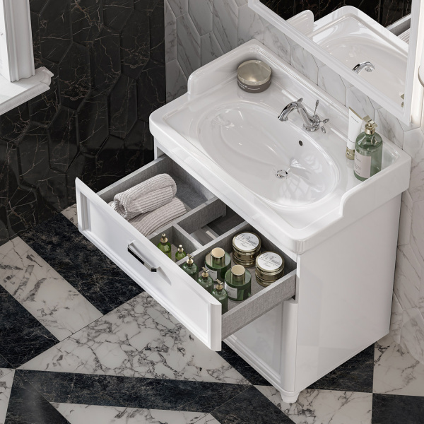 Тумба под раковину Kerama Marazzi Pompei PO.N.80.1\WHT