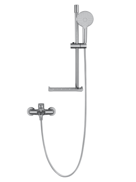 Смеситель для ванны с душевым гарнитуром WONZON & WOGHAND ALFA, хром WW-AE3201-CR Смеситель для ванны с душевым гарнитуром WONZON & WOGHAND ALFA, хром WW-AE3201-CR